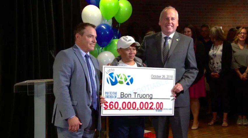 Bon Truong Lottery Winner