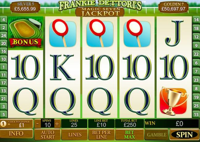 Frankie Dettori's Magic Seven Slot Game