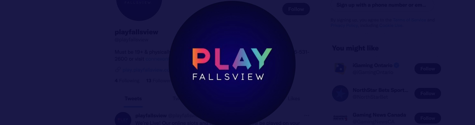 Play Fallsview Sports Live in Ontario